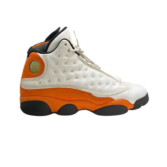 retro 13s orange and white